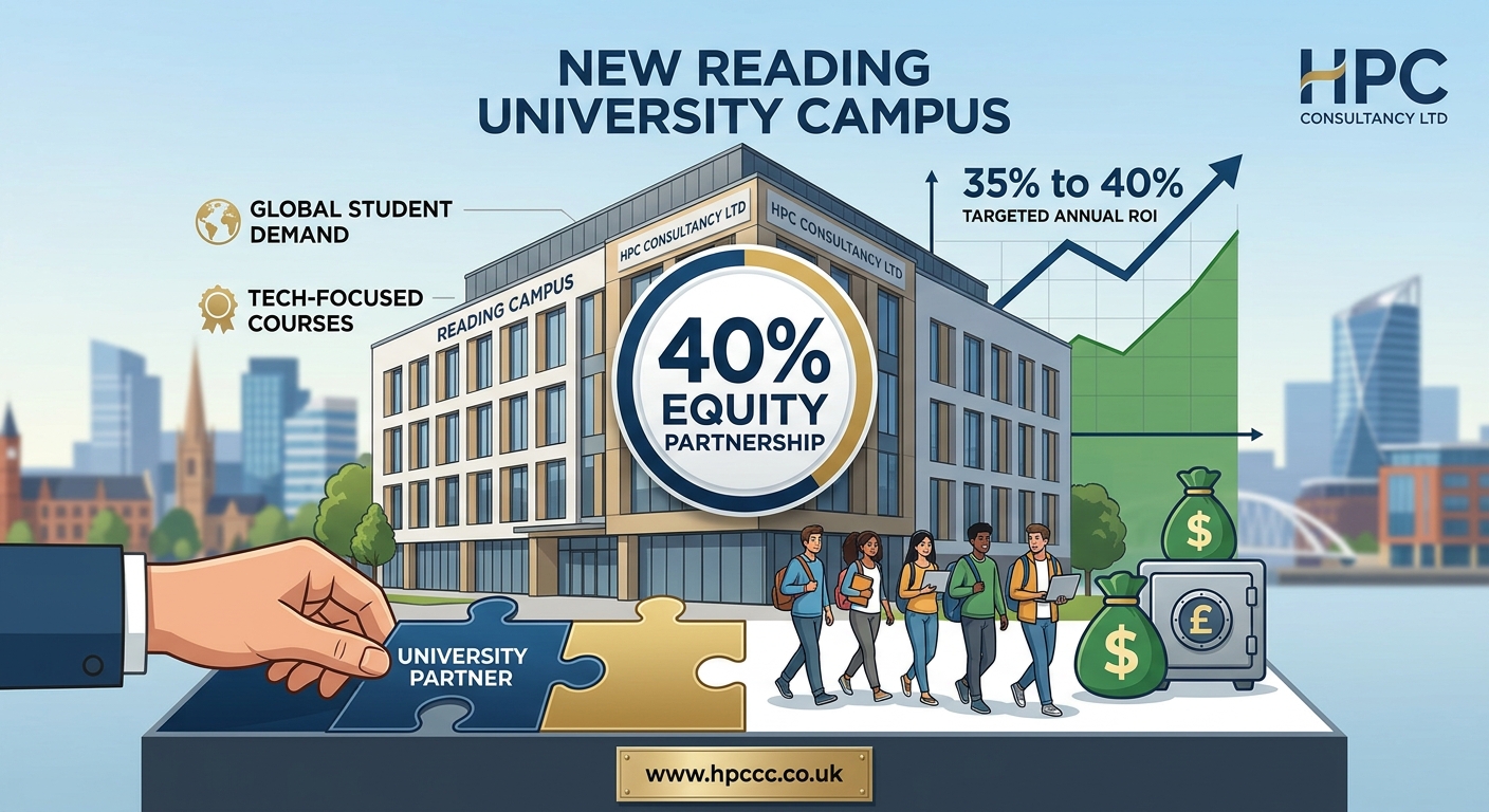 40% Equity Partnership in New Reading University Campus, seeking Serbia Investor